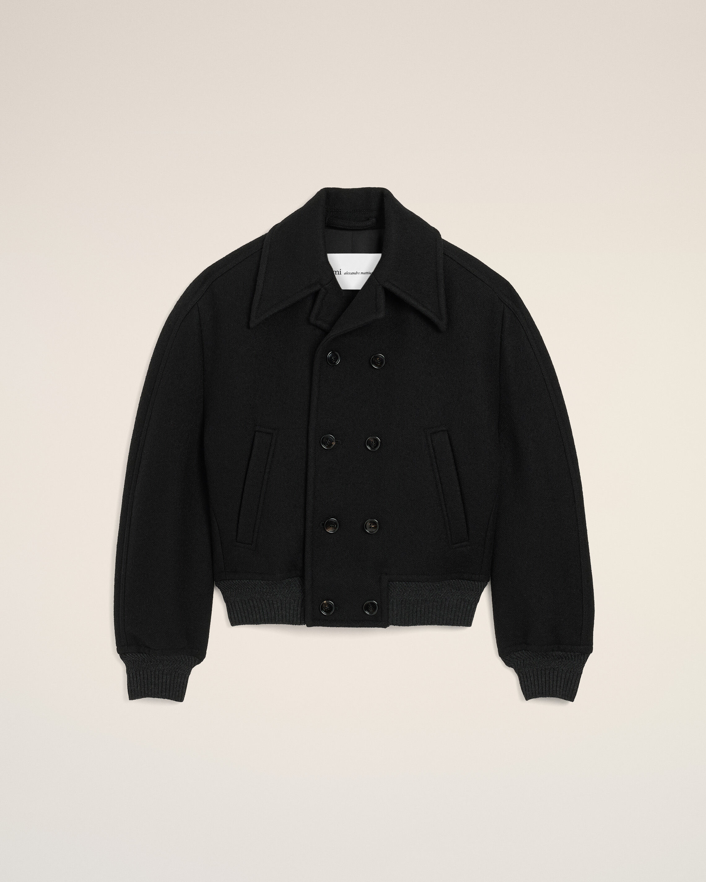 Ami Paris Donna Nero Giacche, M, New, - Immagine 4