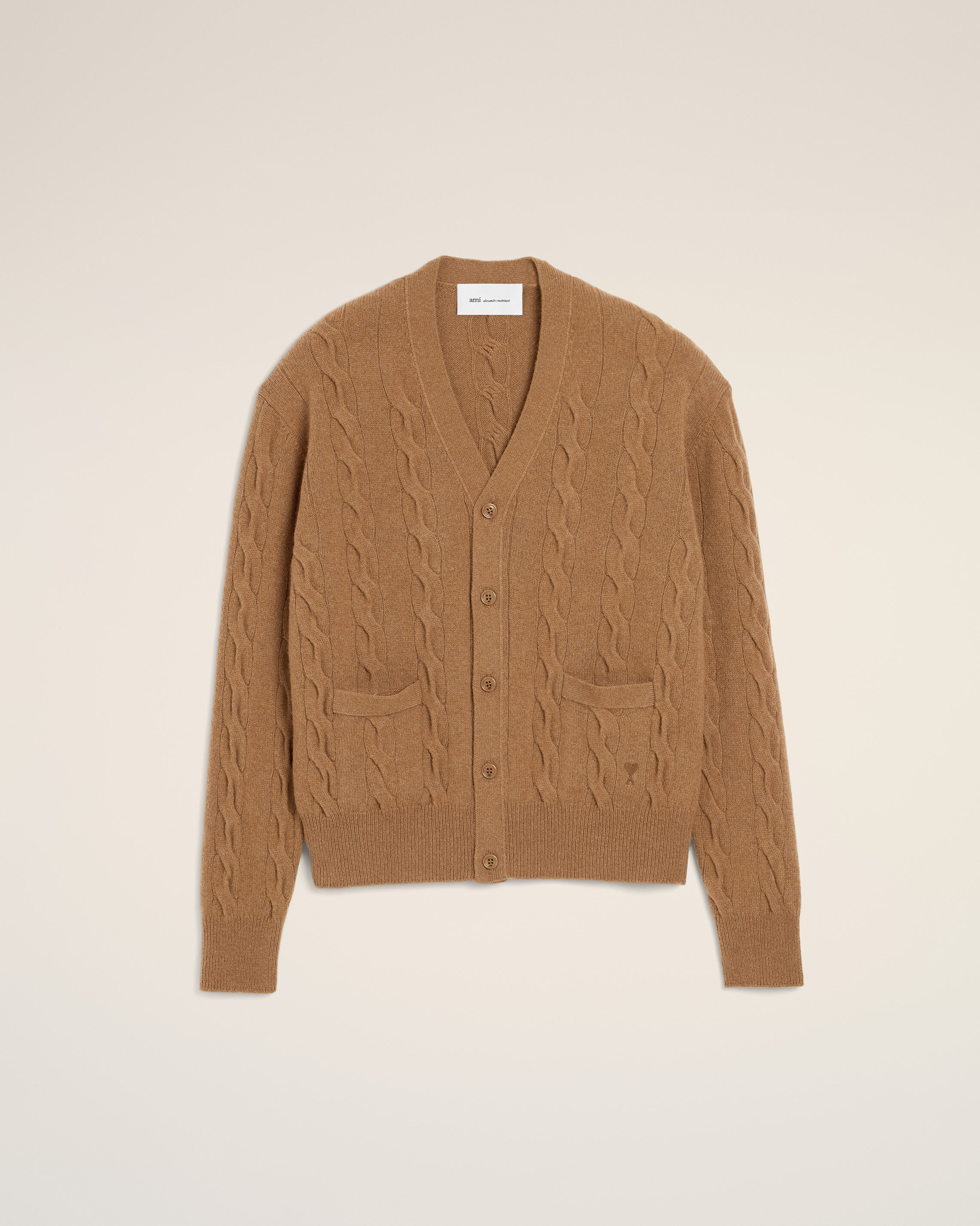 Ami Paris Uomo Marrone Maglie, M, New, - Immagine 2