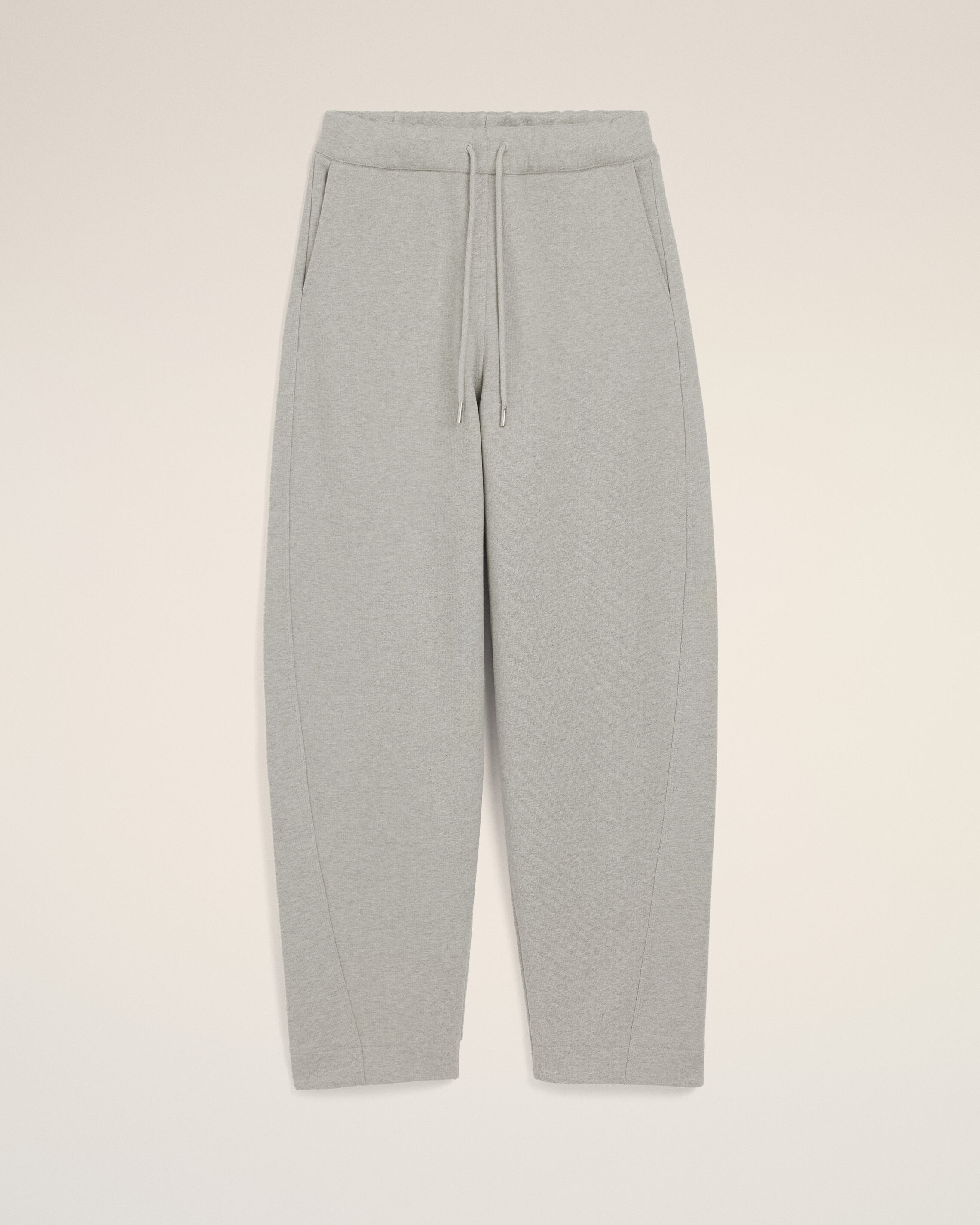 Ami Paris Uomo Grigio - Pantaloni Della Tuta A Gamba Dritta - Trousers - M - Immagine 3