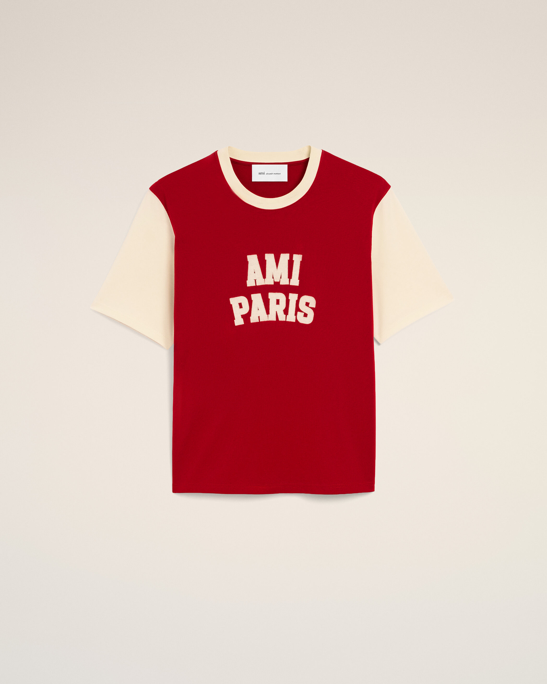 Ami Paris Uomo Rosso Top, S, New, - Immagine 2