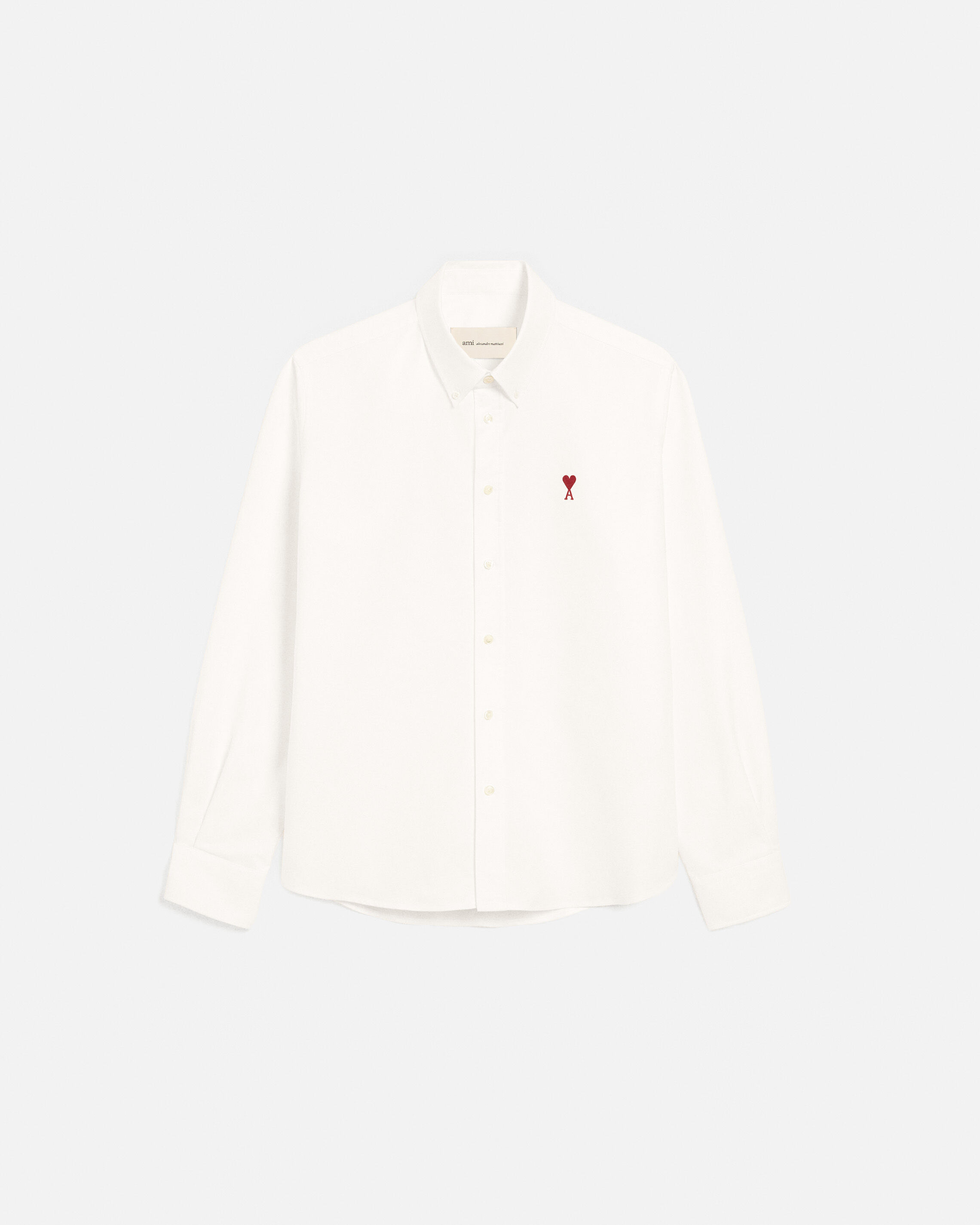 Ami Paris Donna Bianco Camicette L, New, - Immagine 4