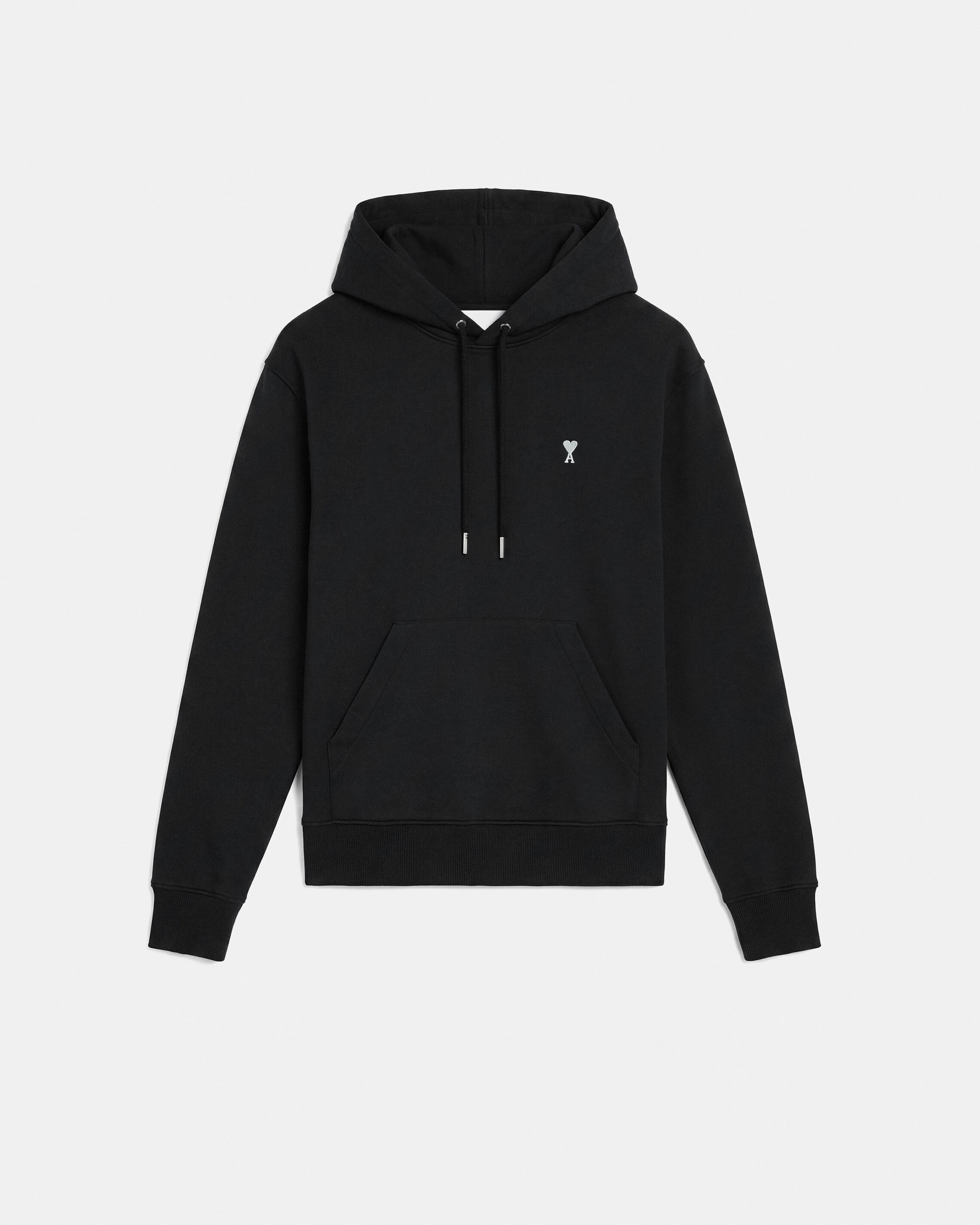 Ami Paris Uomo Felpa Ami De Cœur In Jersey Di Cotone Nero It Taglia 52- Mytheresa - Immagine 3